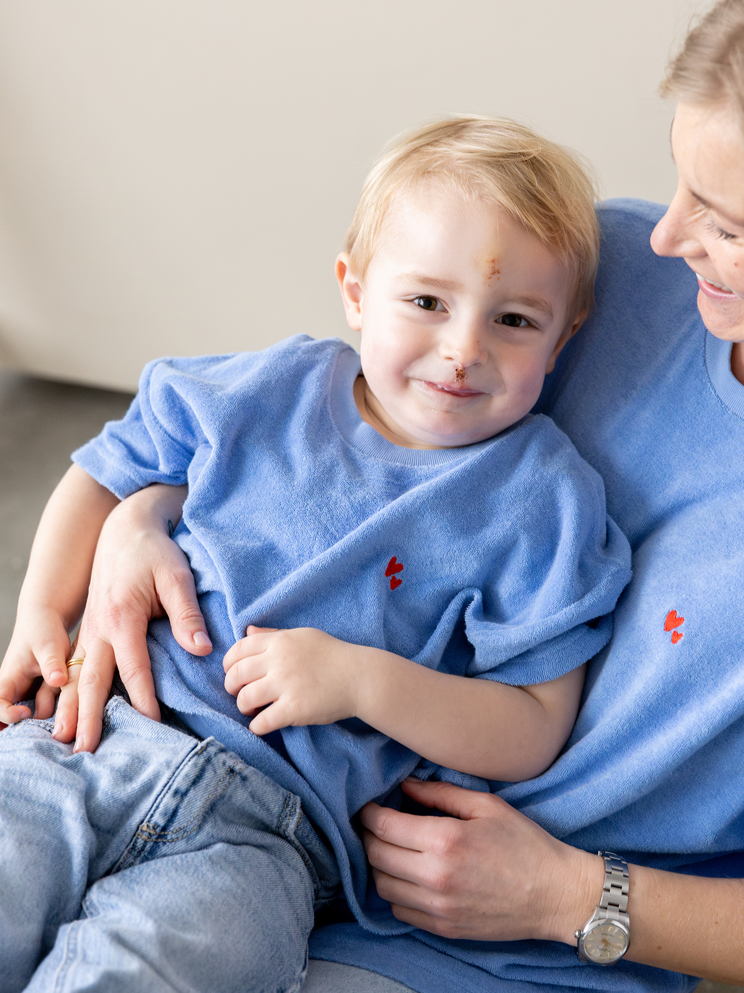 Frottee T-Shirt Junge