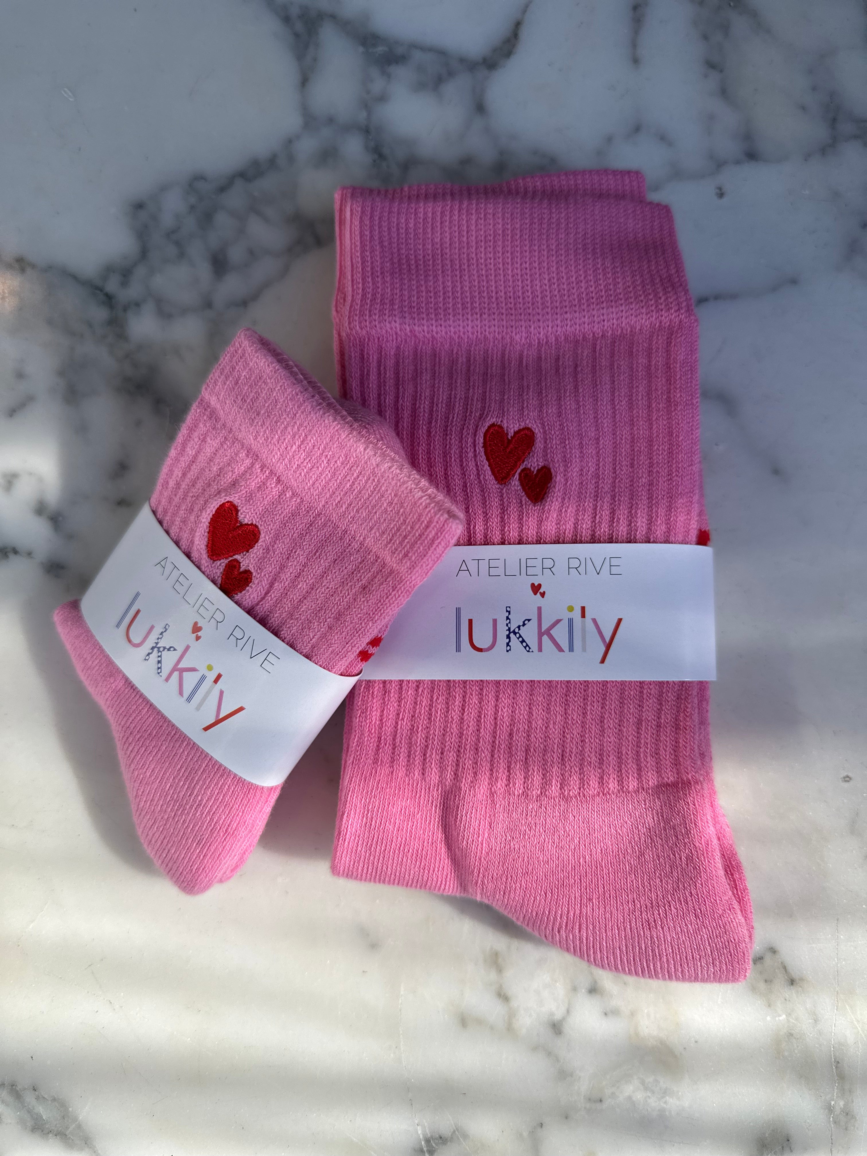 lukkily Partnerlook Socken