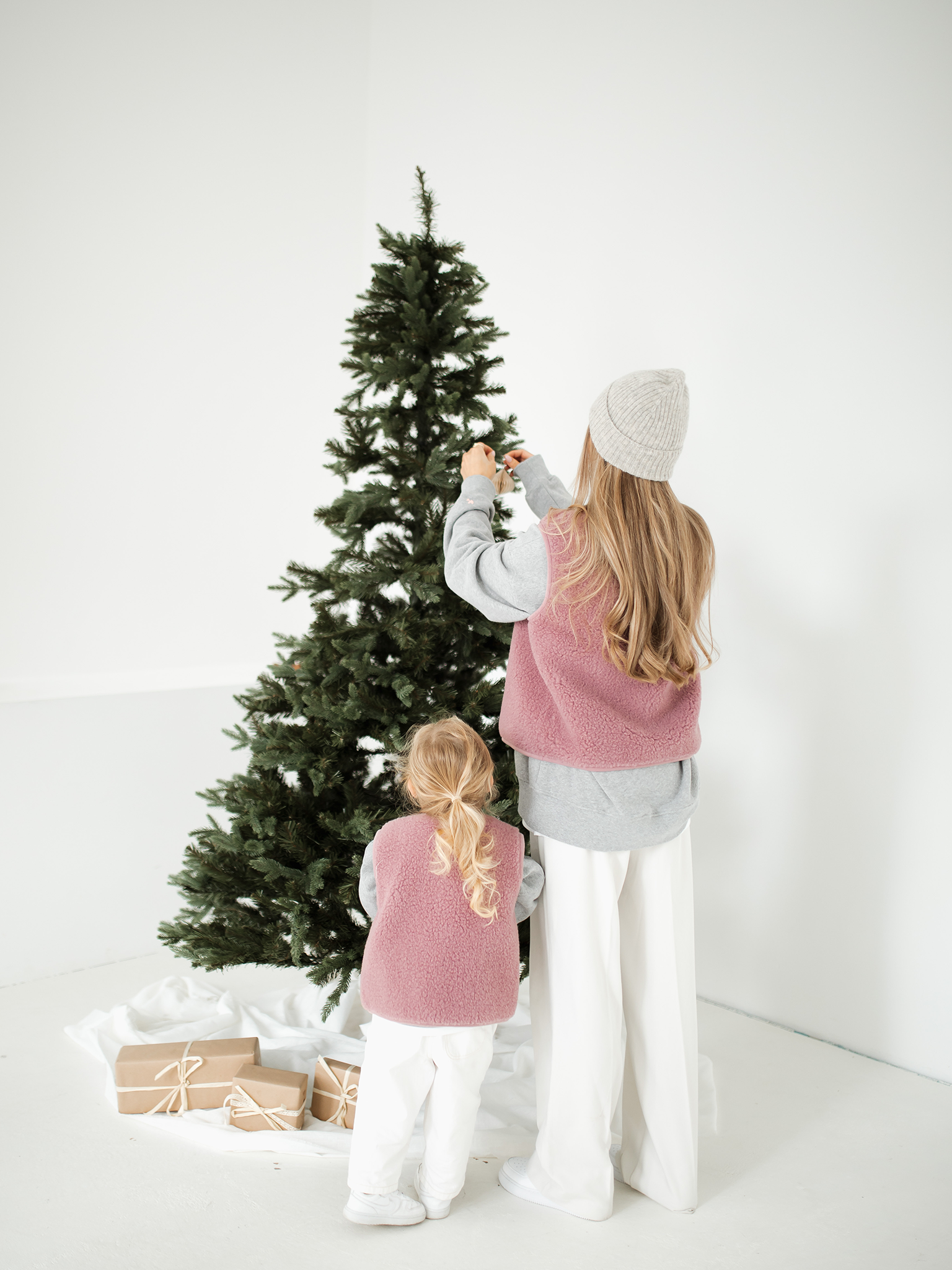Mutter Tochter Partnerlook Weste Atelier Rive