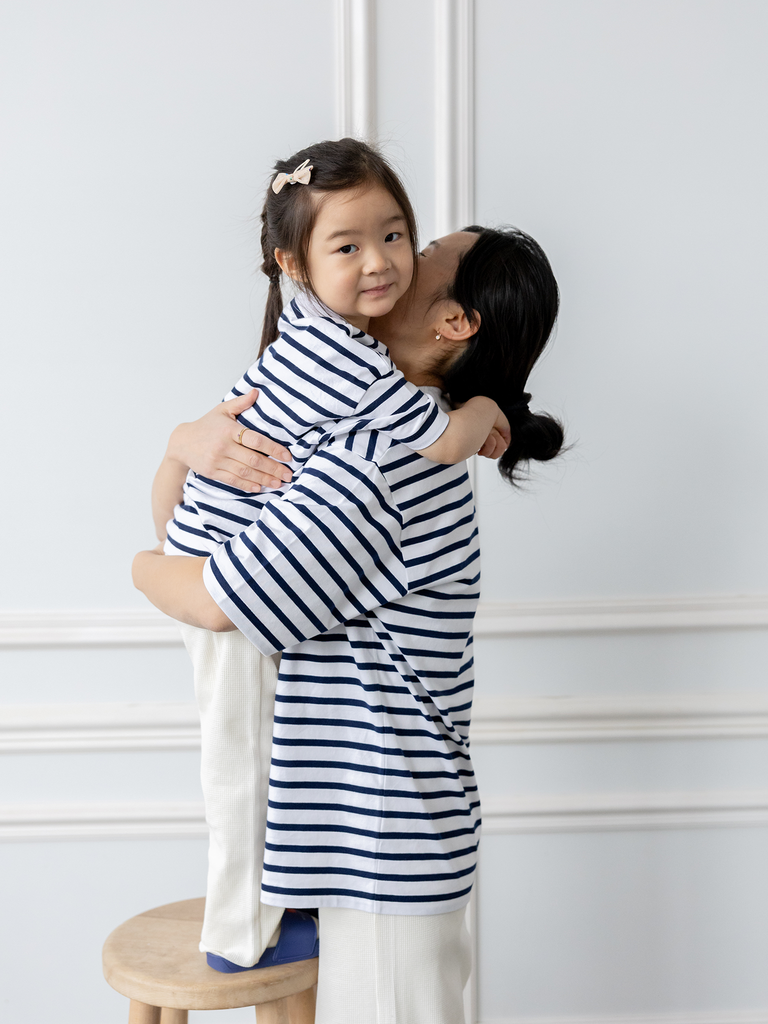 Mama und Tochter in Atelier Rive