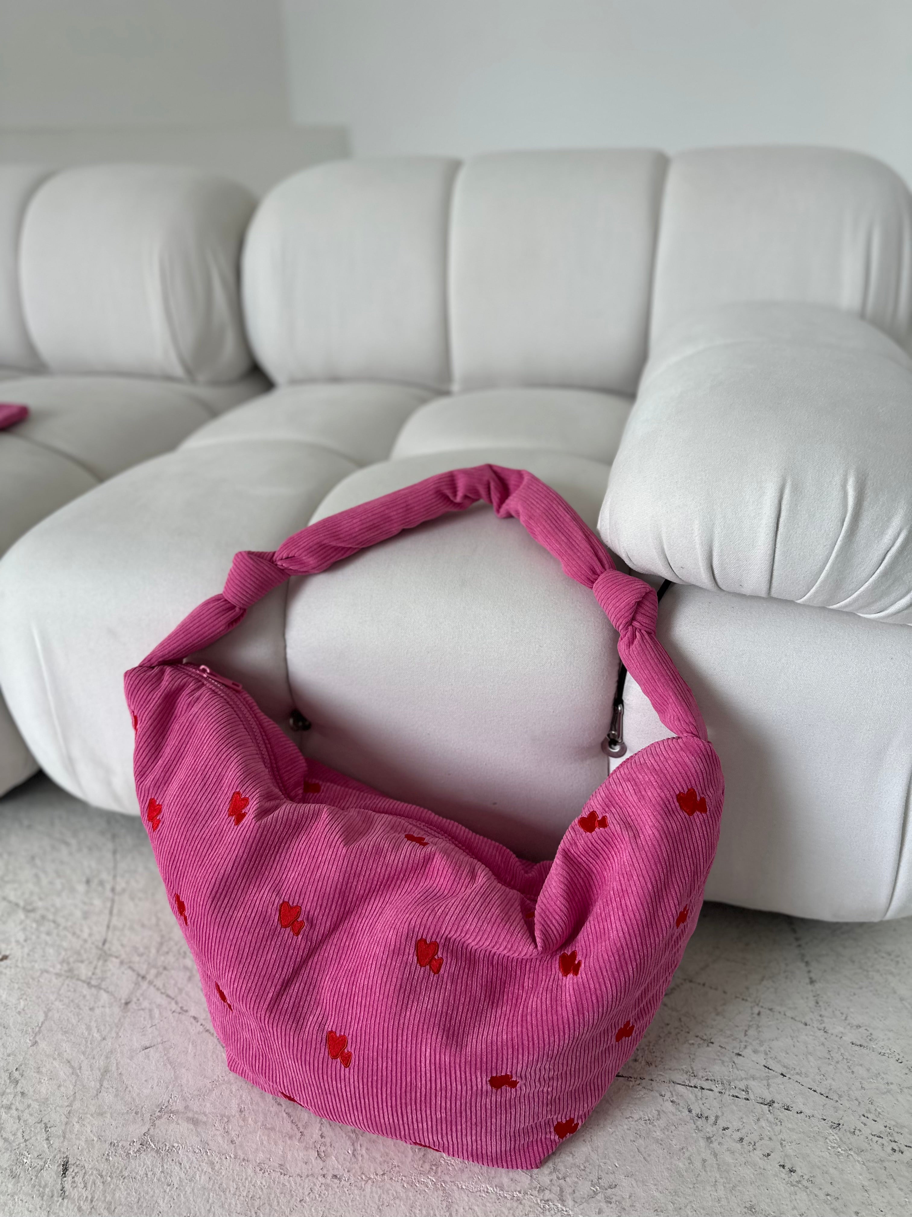 lukkily Tasche mit vielen Herzen