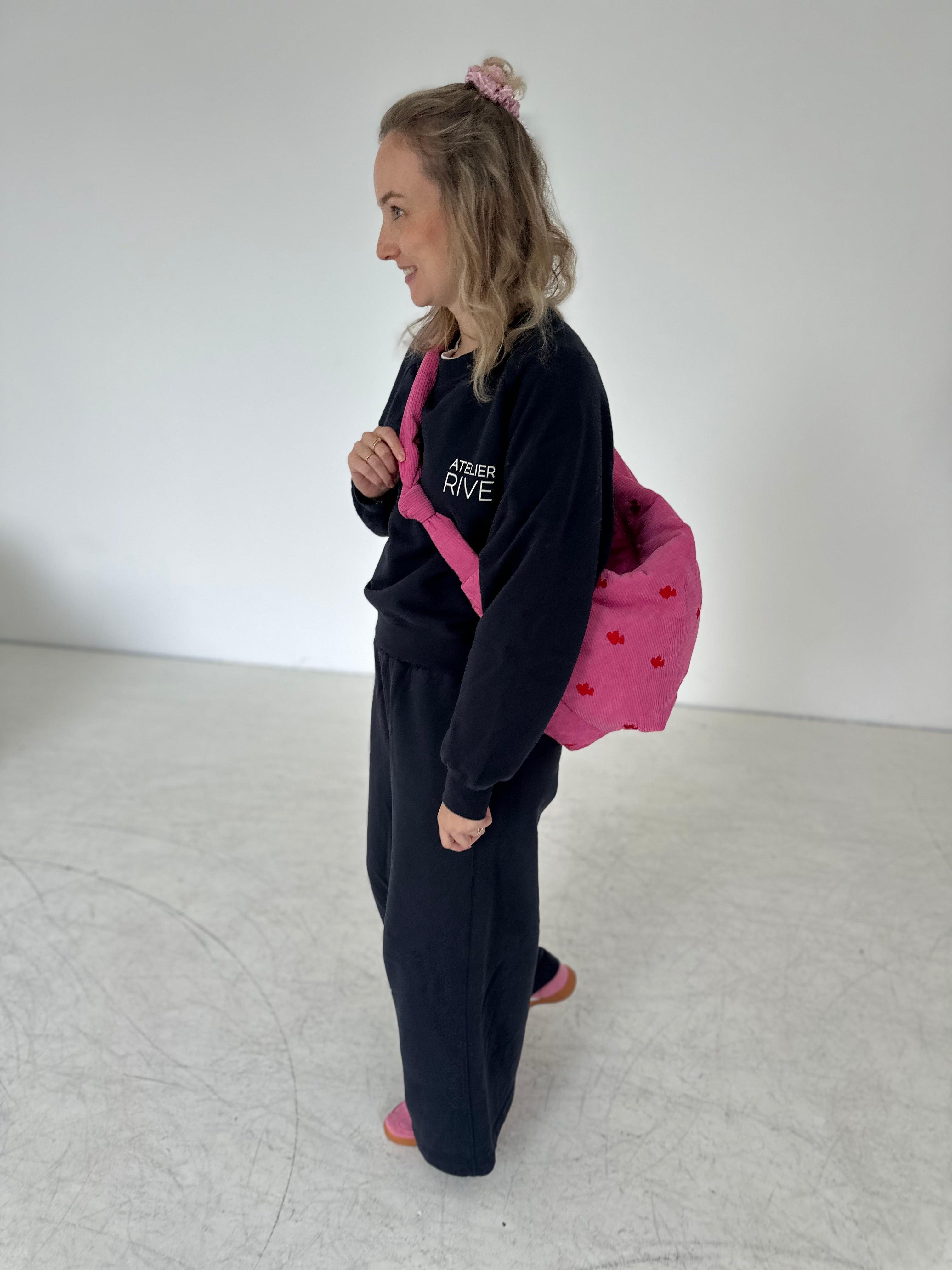 lukkily Tasche mit Herzen Atelier Rive