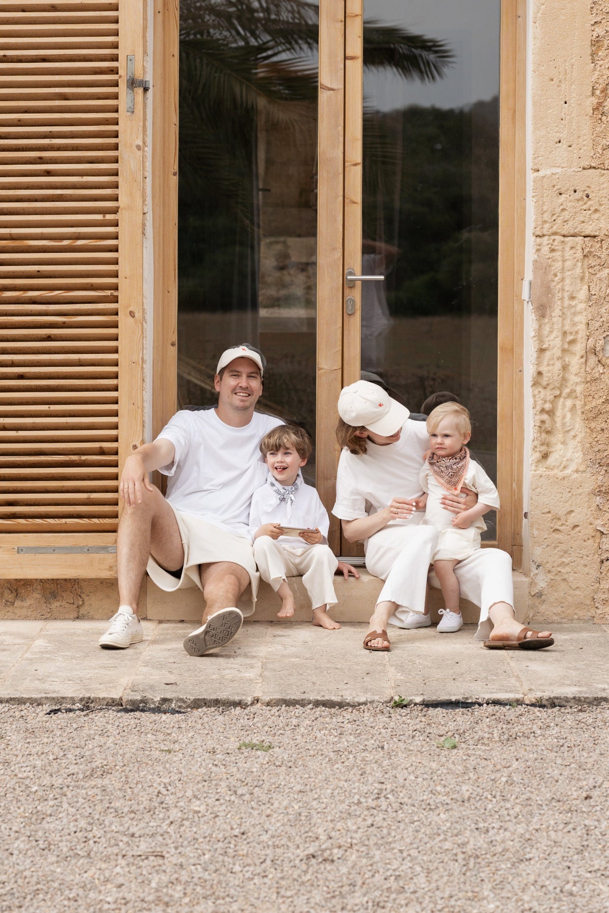 Familie im Partnerlook