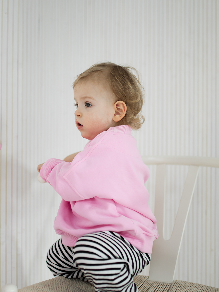 Kinder Pullover pink