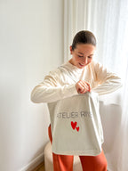 Grauer Shopper mit Herz