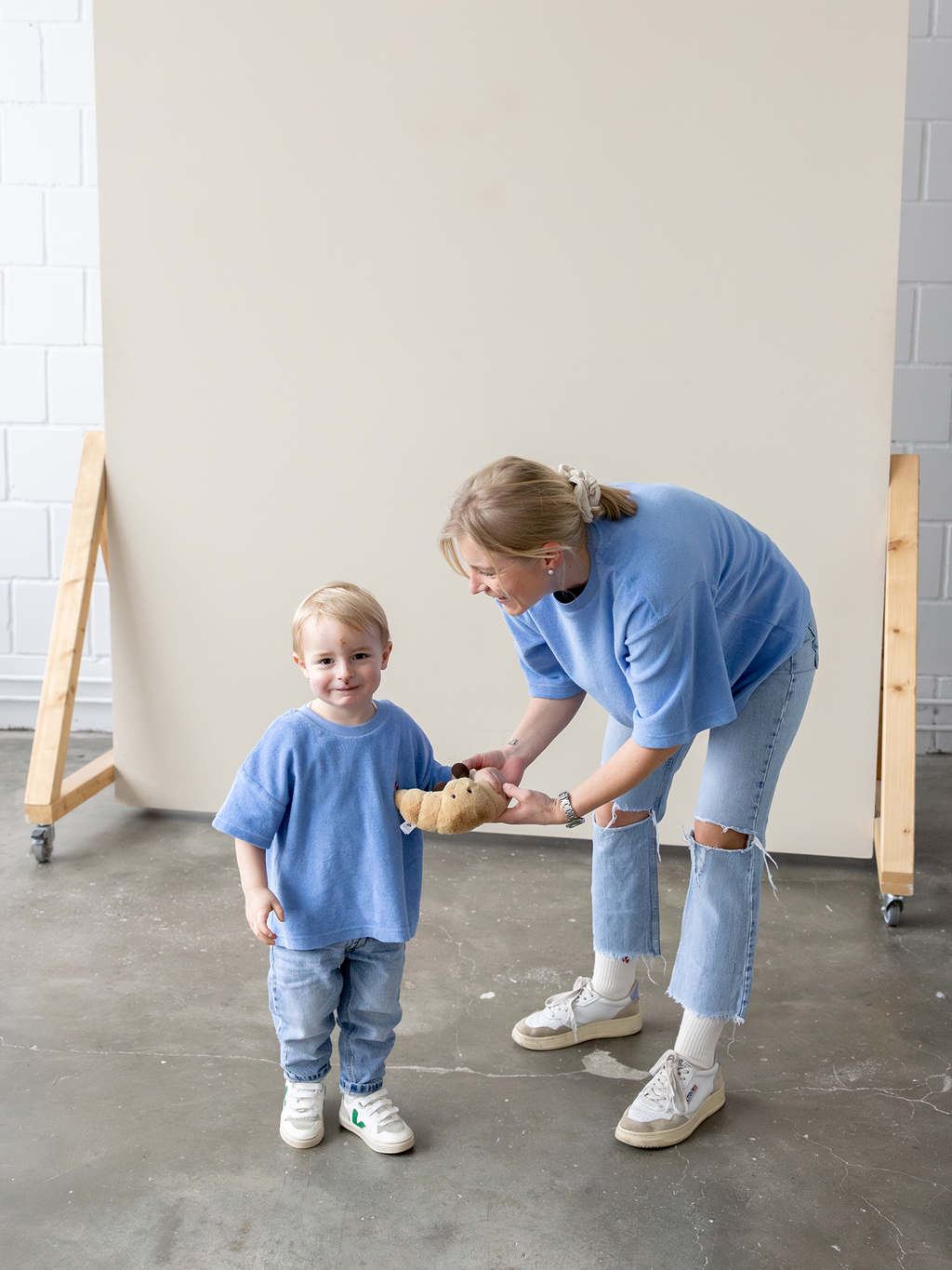 Mutter Sohn Partnerlook T-Shirt