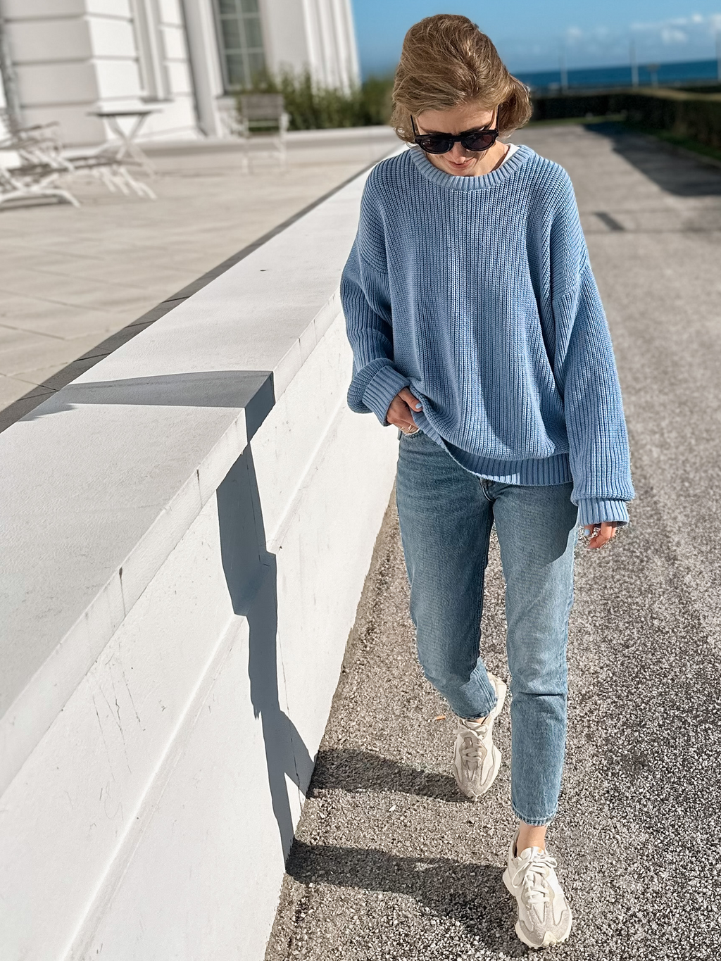 Cornflower Pullover Mama Partnerlook