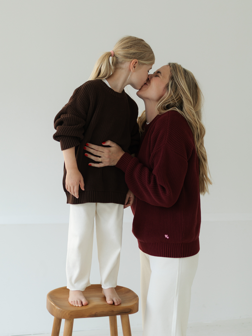 Chunky Knits neu mama und Tochter