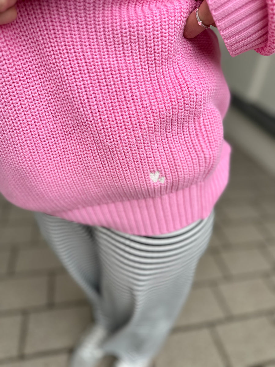 Details pinker Pullover