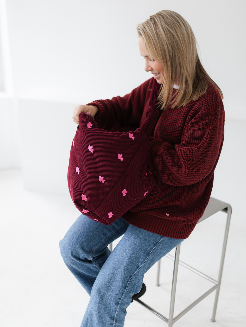 große Tasche lukkily atelier rive bordeaux