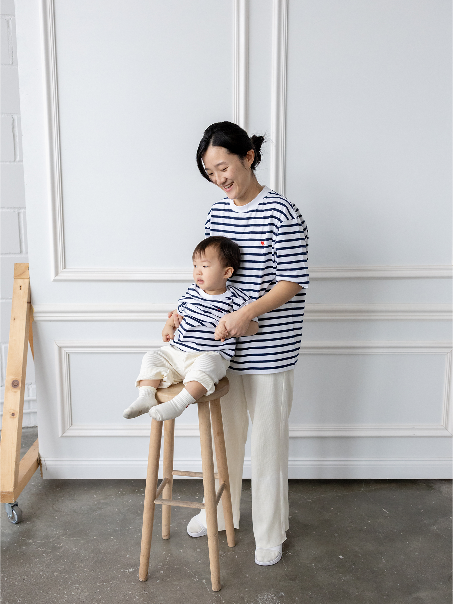 Mutter Sohn Partnerlook