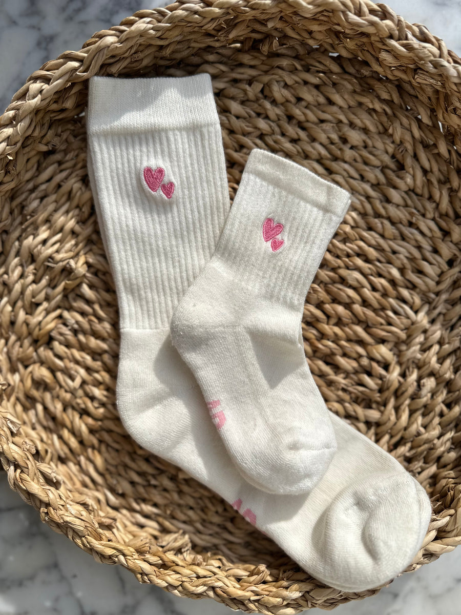 Partnerlook Socken Atelier Rive rosa