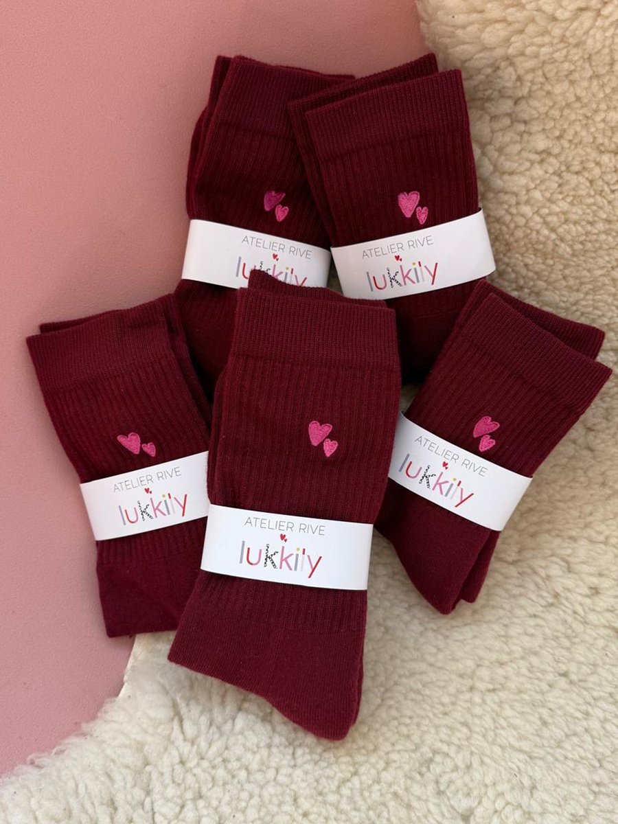 Heart Socks x lukkily