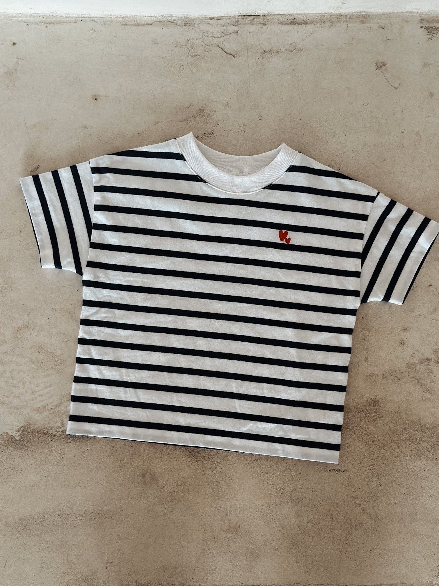 Gestreiftes Kinder T-Shirt