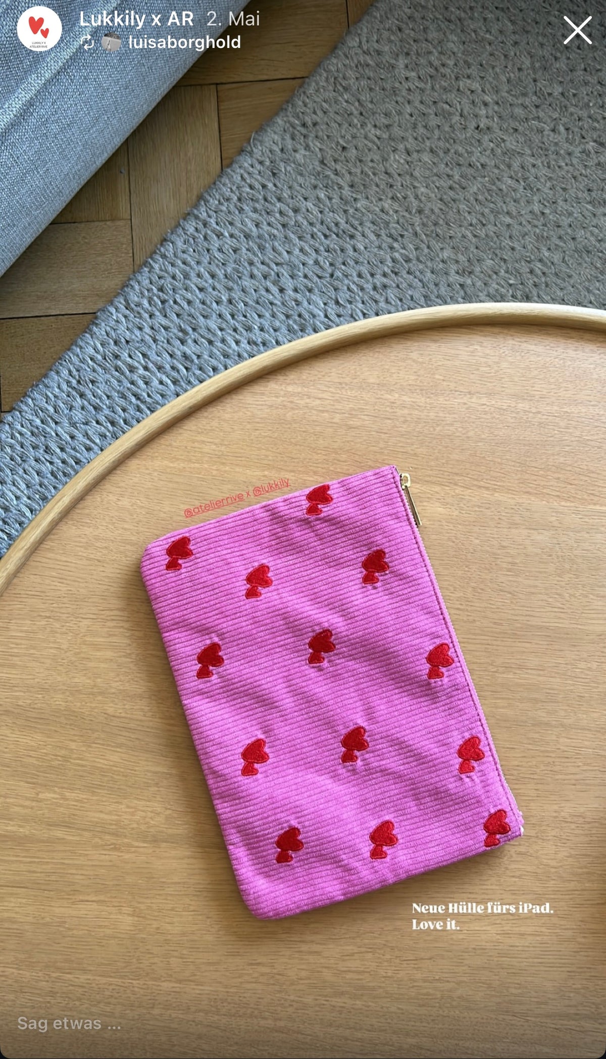 Kundenfeedback lukkily pouch