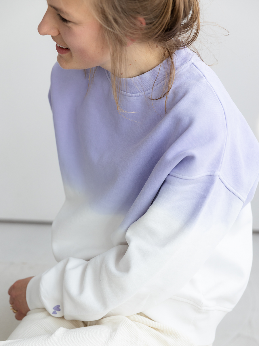 Lavender Sorbet Sweater Details