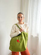 Atelier Rive Shopper grün