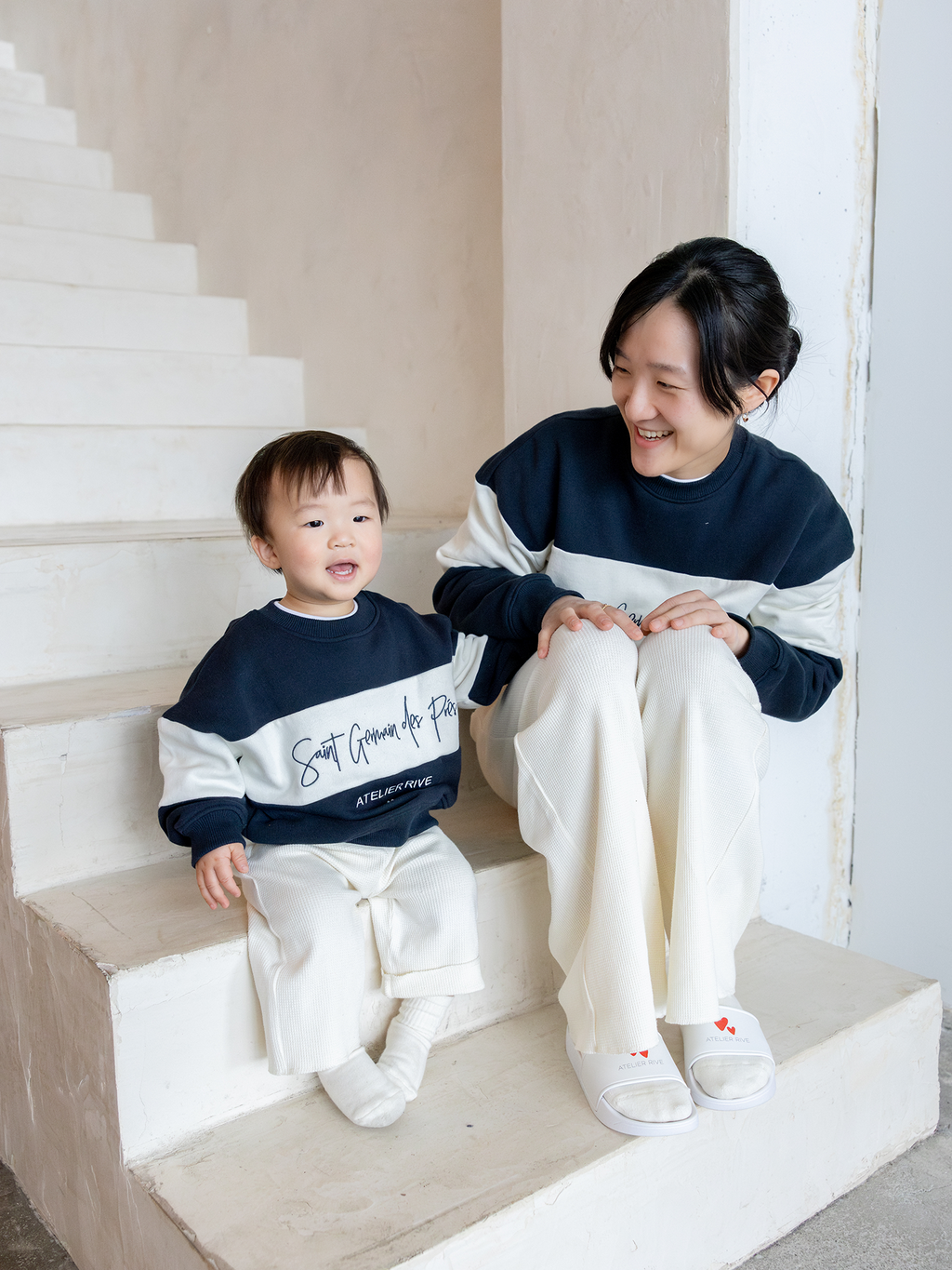 Mutter Sohn Partnerlook