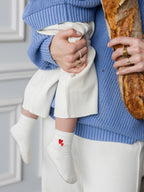 Kindersocken mit Herz