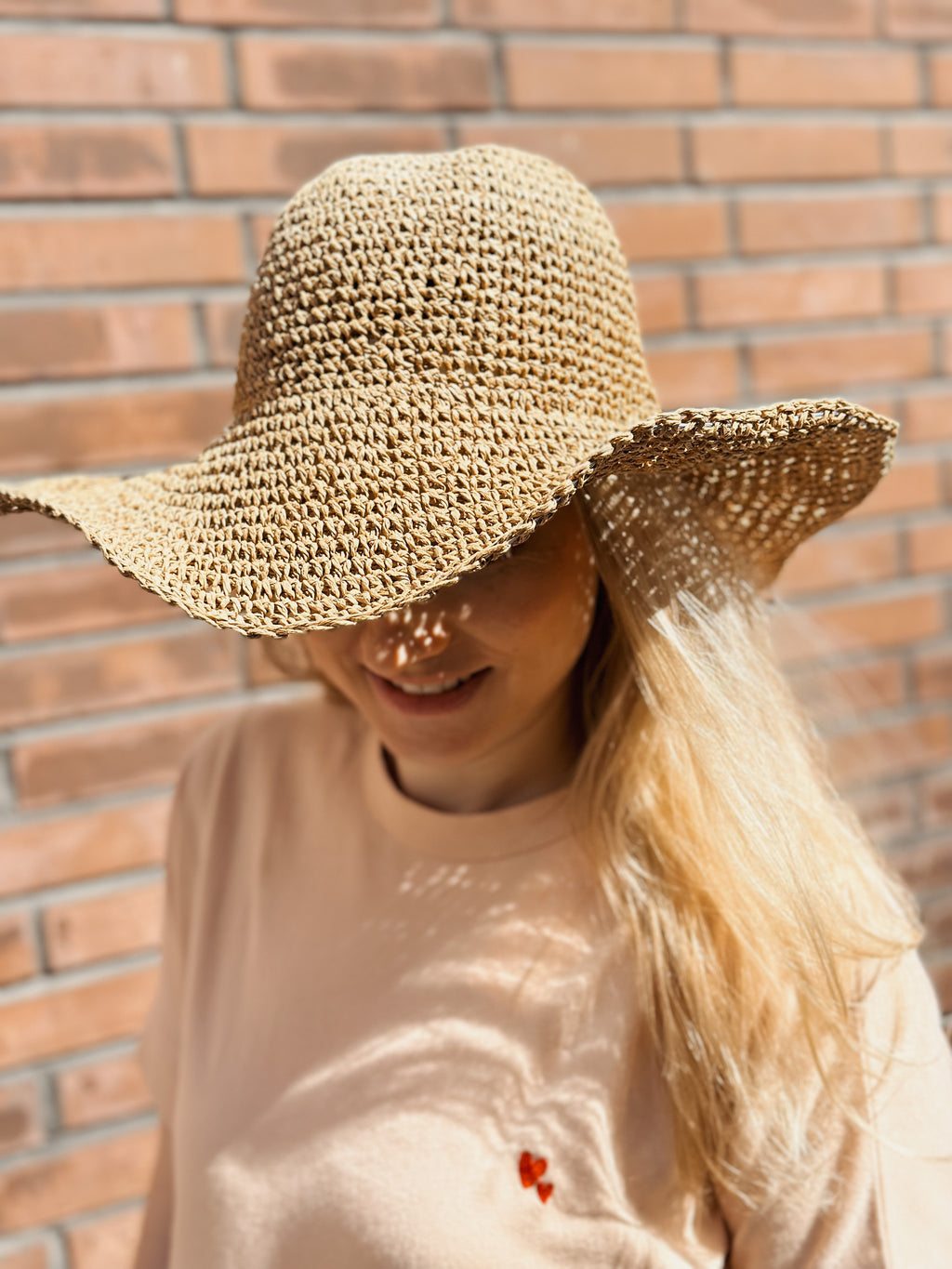 Strohhut Partnerlook