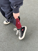 lukkily und atelier rive kinder Socken bordeaux