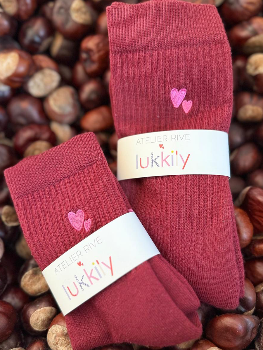Heart Socks x lukkily