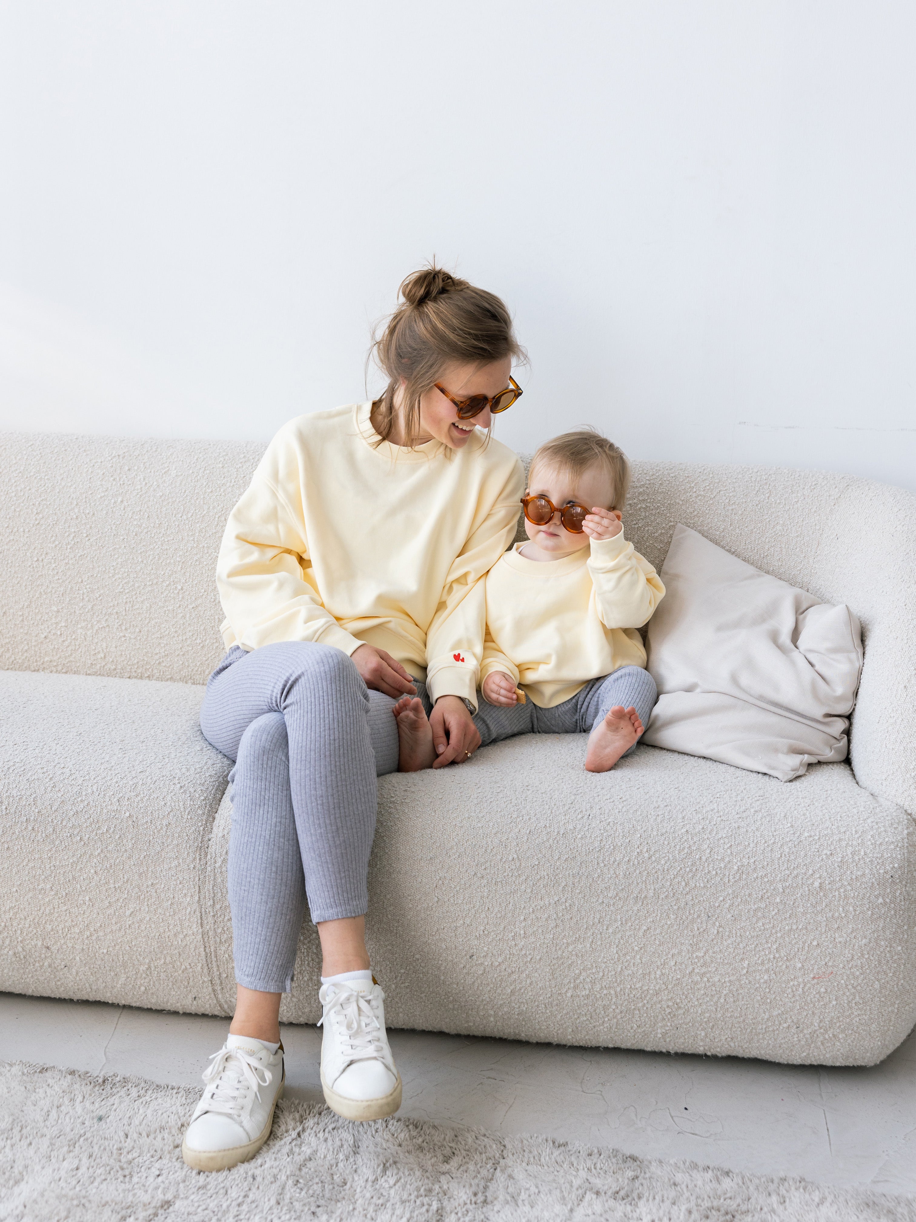 Mutter Tochter Partnerlook Sonnenbrille