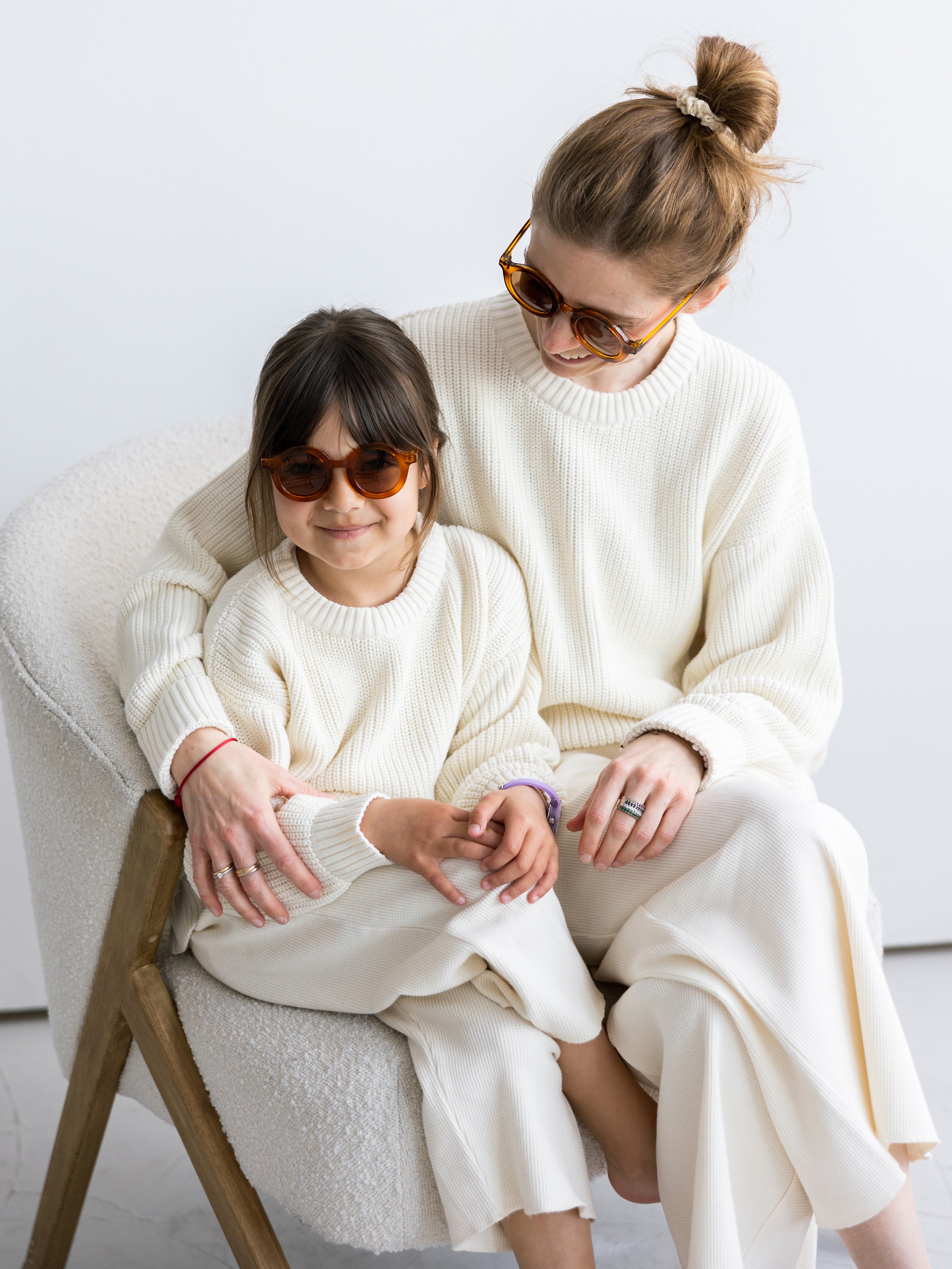 Mutter Tochter Sonnenbrillen Partnerlook