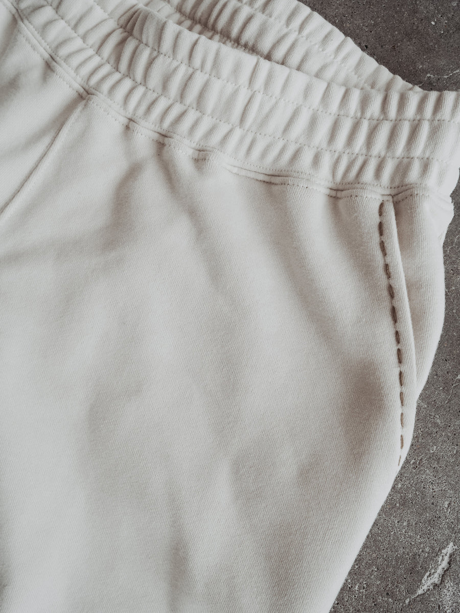 Details of Sweatpants, Handstiched Details, Embroidery